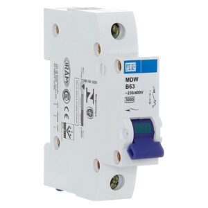 DISJUNTOR DIN CURVA B 1 X 63A WEG MDW