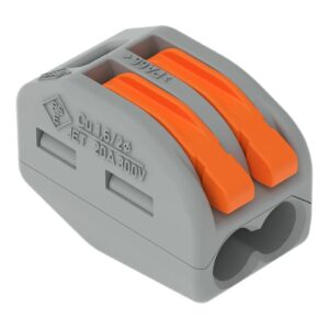 EMENDA CONECTORA BORNE TIPO WAGO 2 LUG. 2,5MM