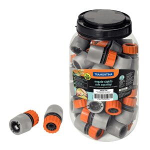 ENGATE RÁPIDO PARA JARDIM PLÁSTICO PARA MANGUEIRAS 1/2"