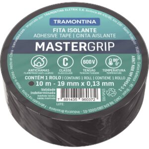FITA ISOLANTE PRETA 10M 0,13X19MM