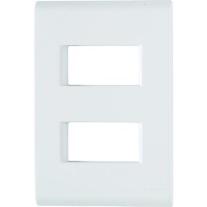 PLACA 4X2 2P AFASTADAS LIZ BRANCA