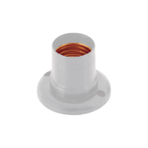 SOQUETE FIXO E27 4A 250V BRANCO